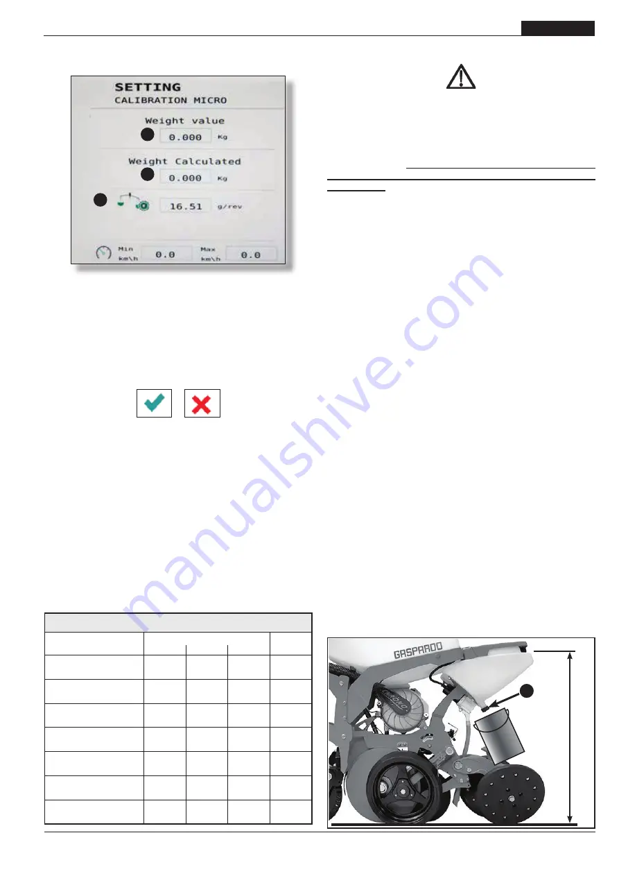 Gaspardo CHRONO 708 Use And Maintenance Download Page 55