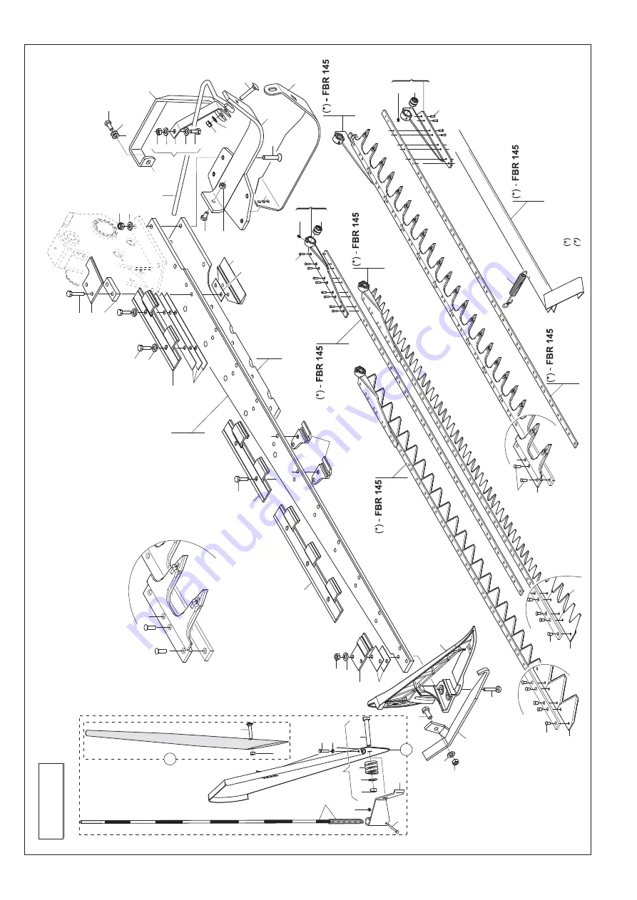 Gaspardo FBR Plus Use And Maintenance / Spare Parts Download Page 124