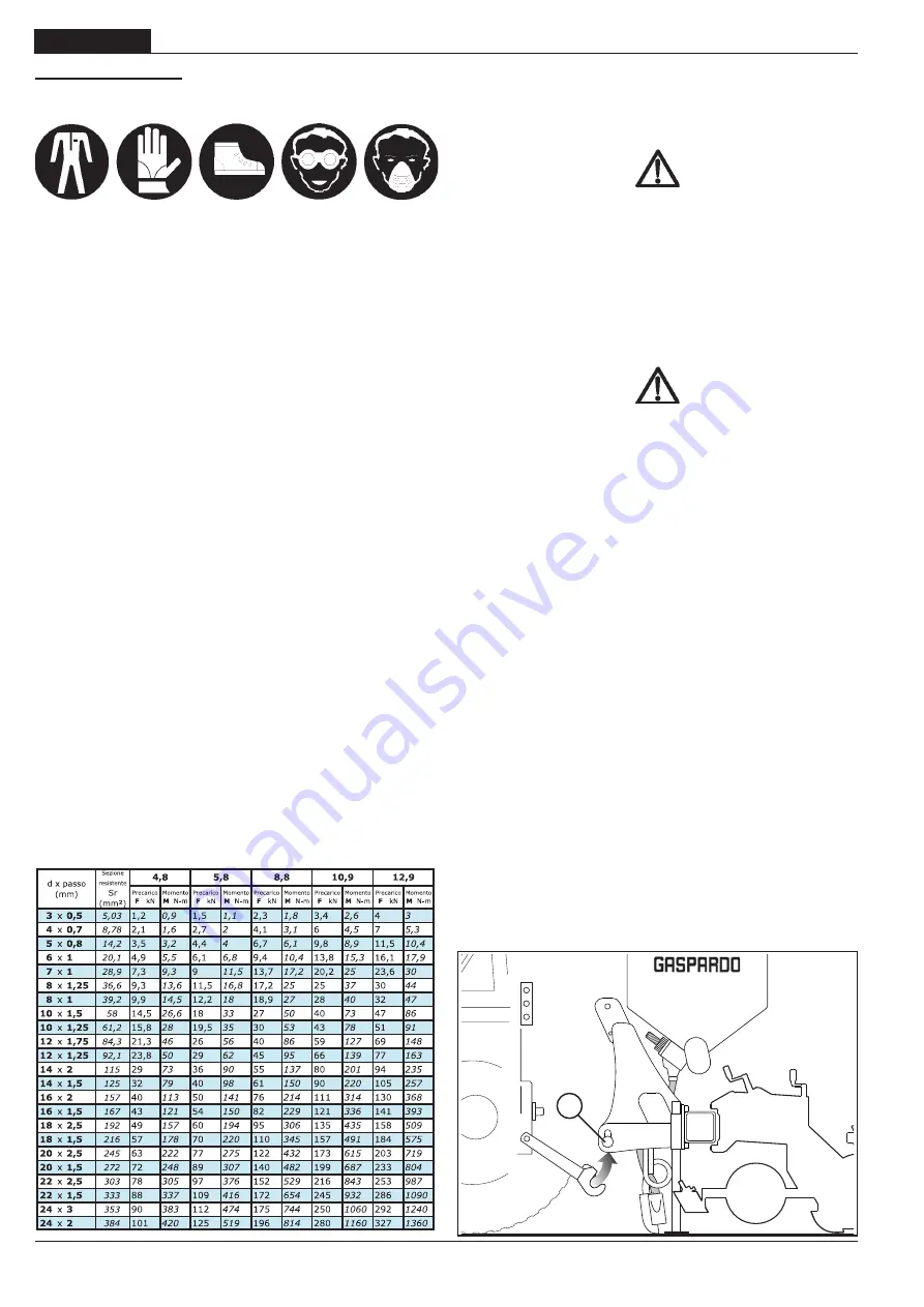 Gaspardo OLIMPIA N Use And Maintenance Download Page 50