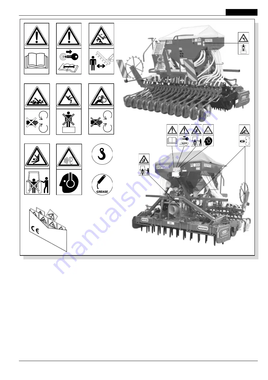 Gaspardo PENTA PE 300 Use And Maintenance Download Page 111