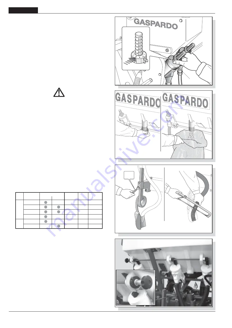 Gaspardo SP DORADA Скачать руководство пользователя страница 22