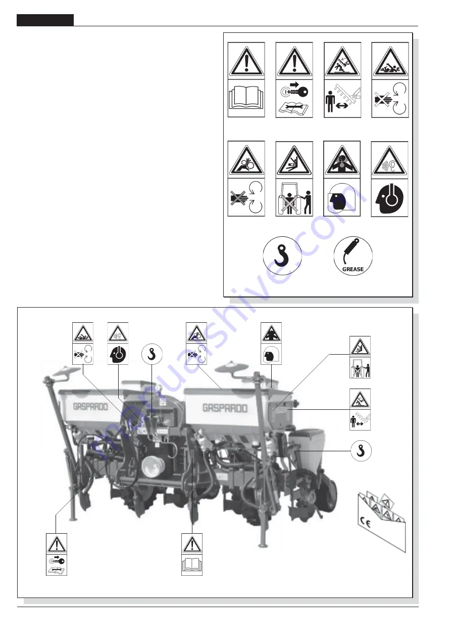 Gaspardo SP DORADA Use And Maintenance Download Page 128