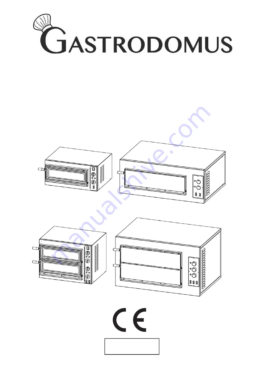 Gastrodomus 1/40 Instructions For Use And Maintenance Manual Download Page 1