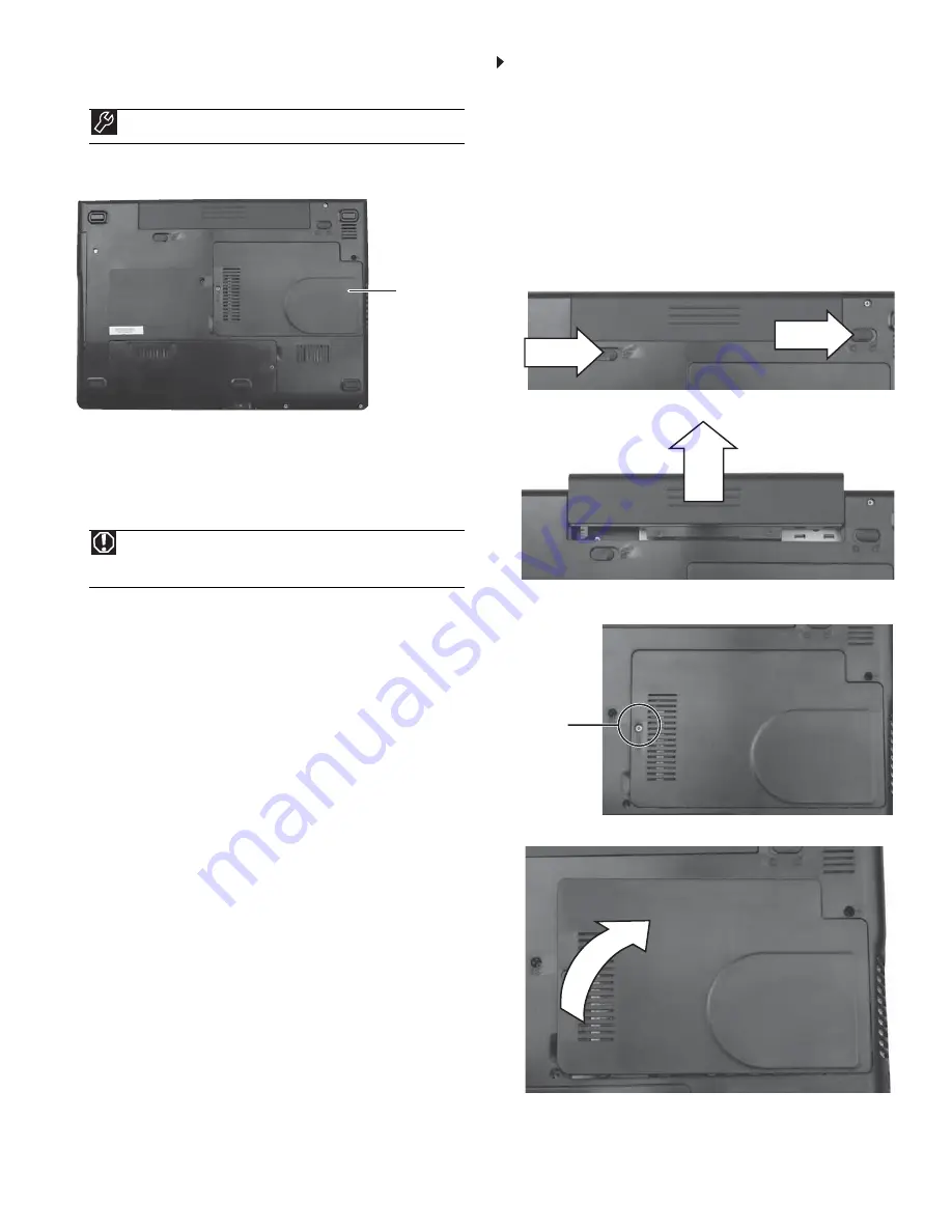 Gateway M 1625 Install Manual Download Page 9