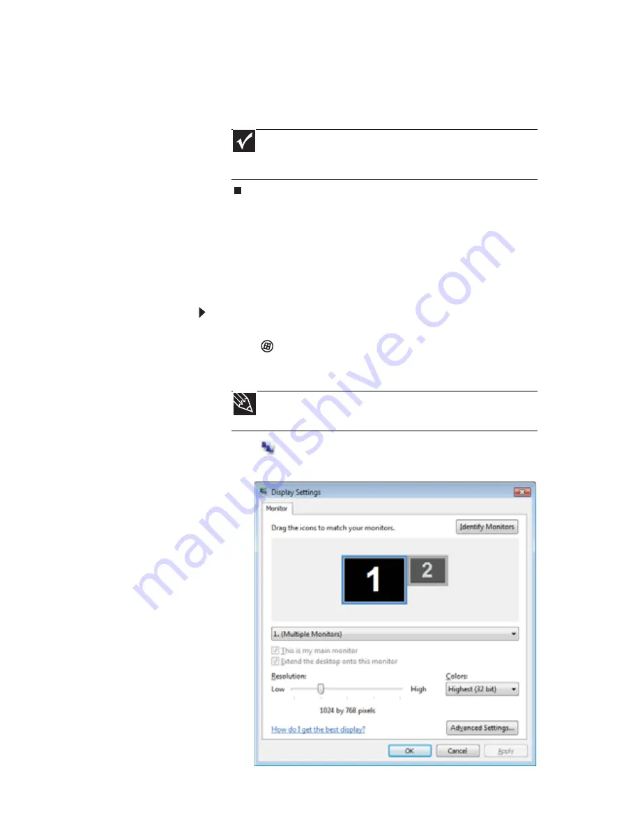 Gateway M-6750h Reference Manual Download Page 73