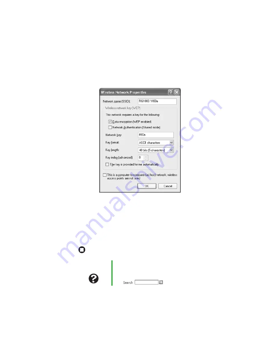 Gateway M520 User Manual Download Page 127