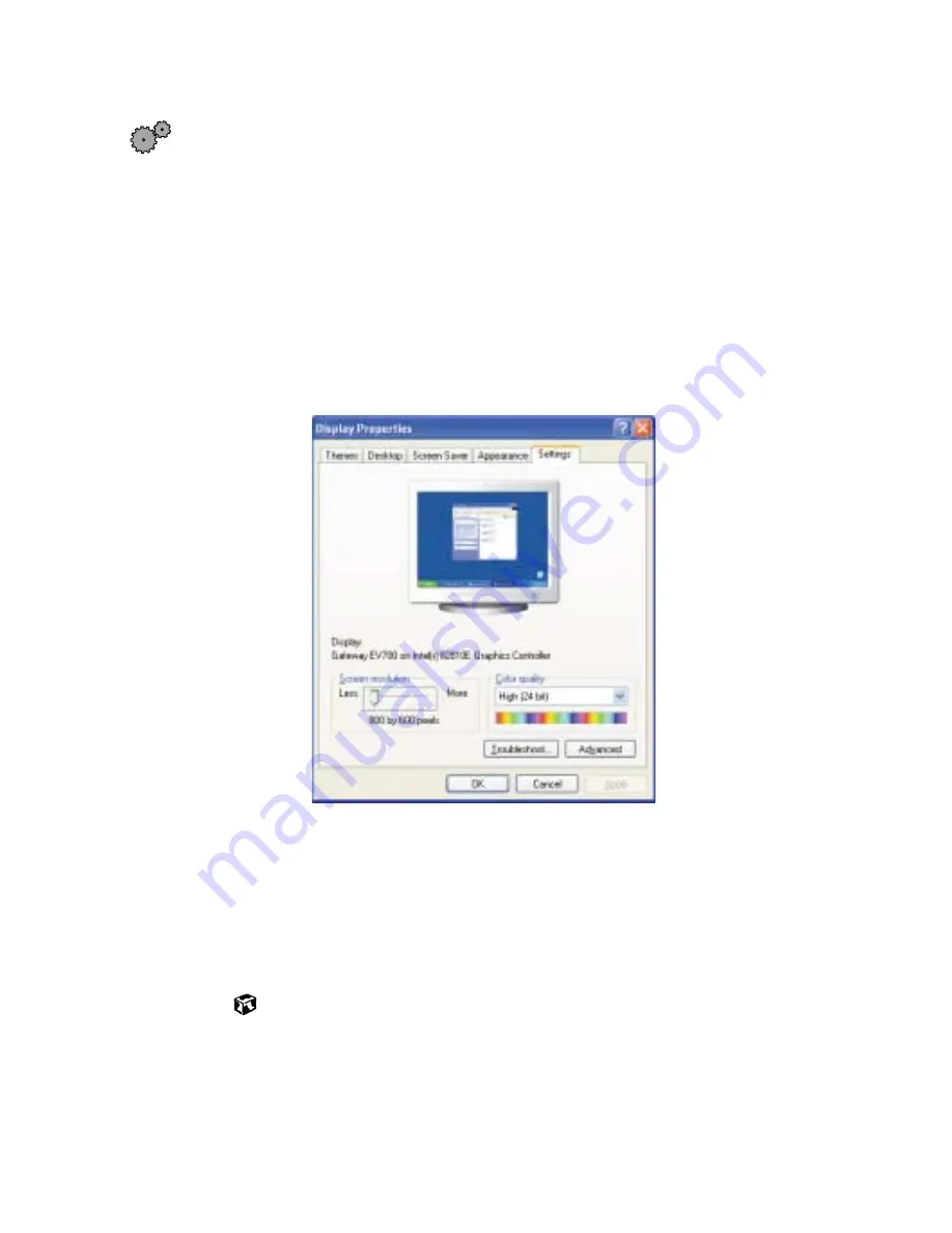 Gateway Solo 5300 User Manual Download Page 135