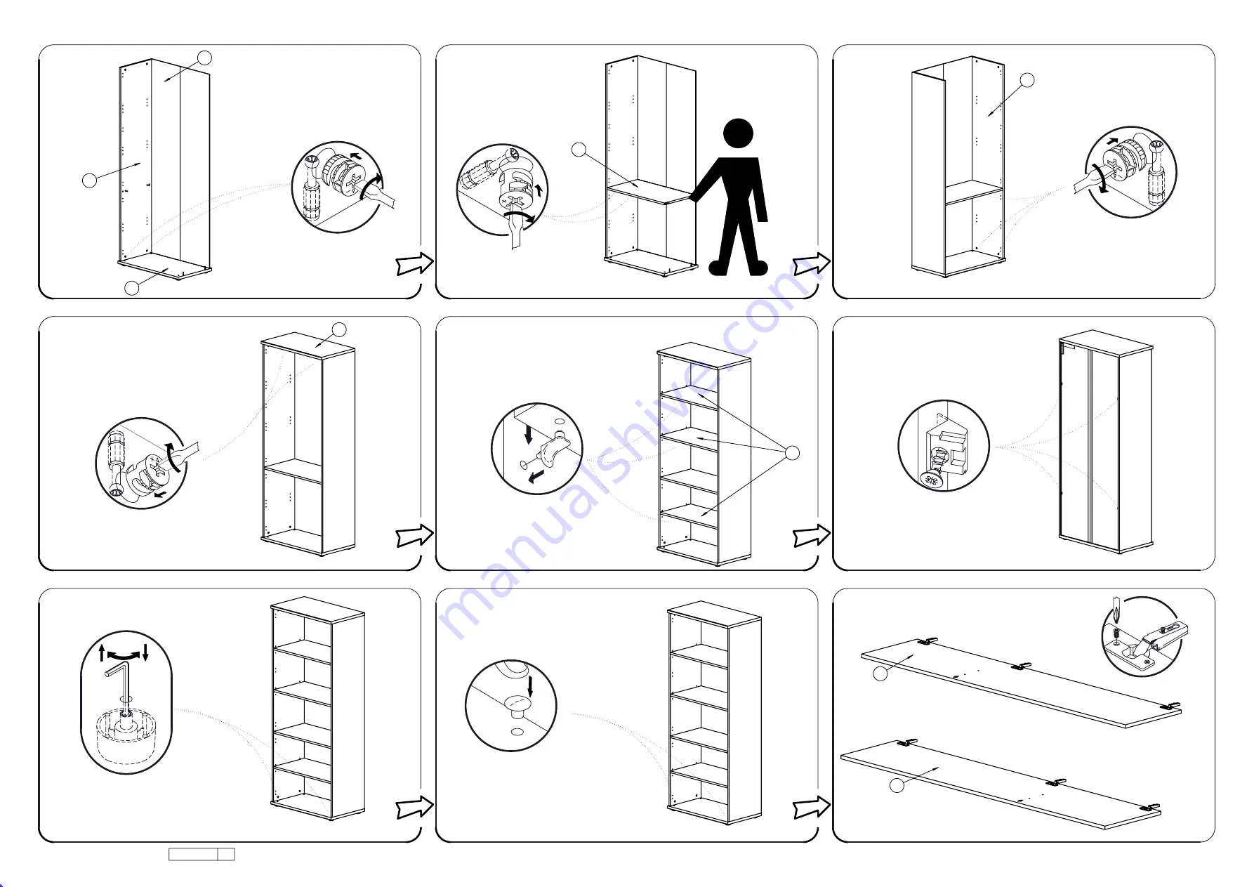 Gautier Office 113-BASIC 330 Assembly Instructions Download Page 2