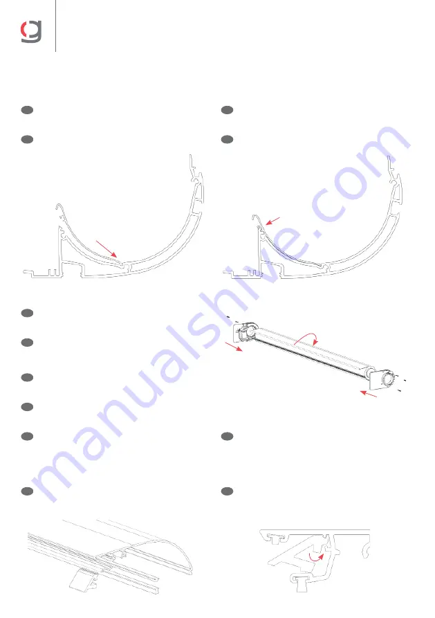 gaviota Aland Assembly Instructions Manual Download Page 12