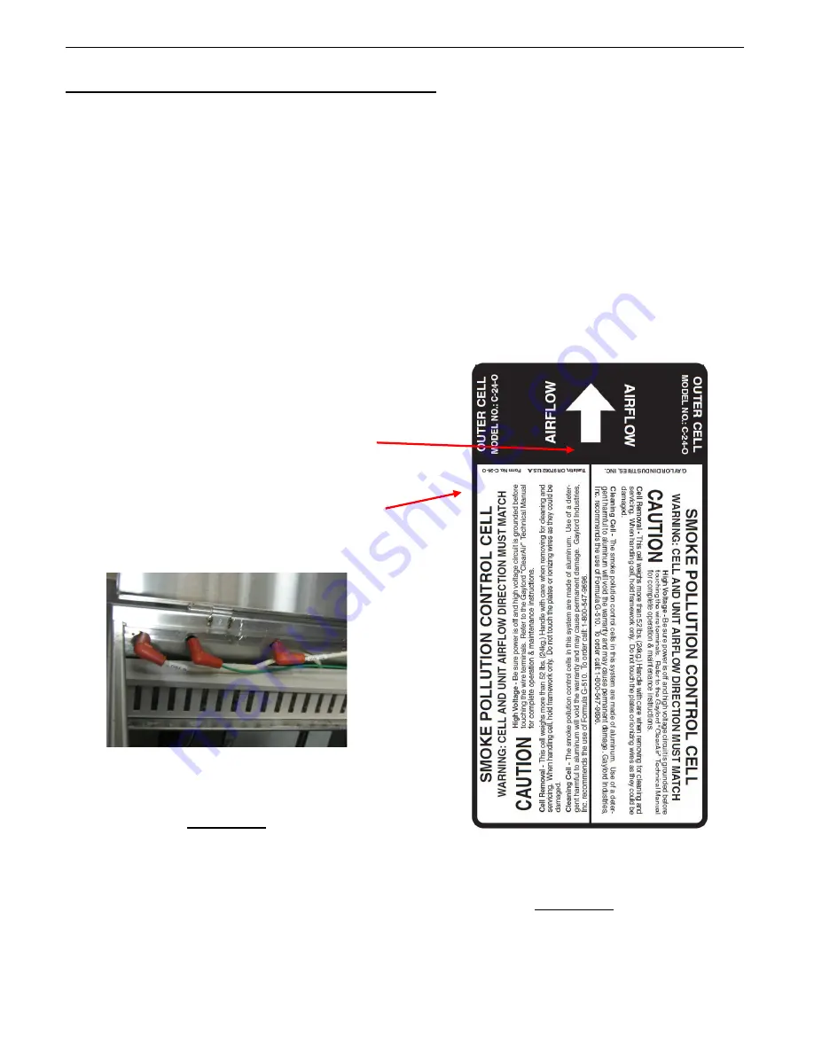 GAYLORD CG3-UVi-SPC Series Technical Manual Download Page 51