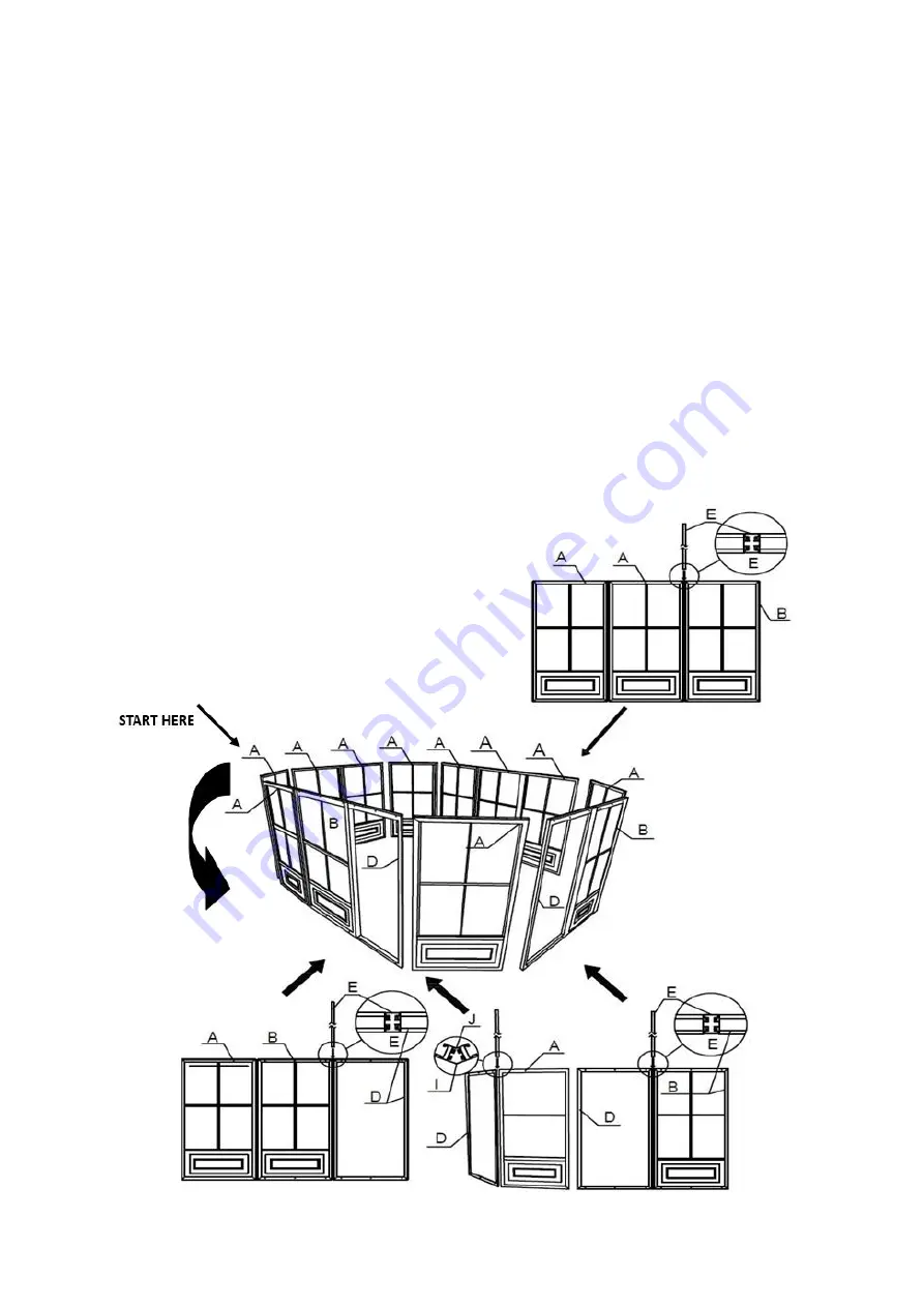 Gazebo penguin 41215MR-12 Скачать руководство пользователя страница 14