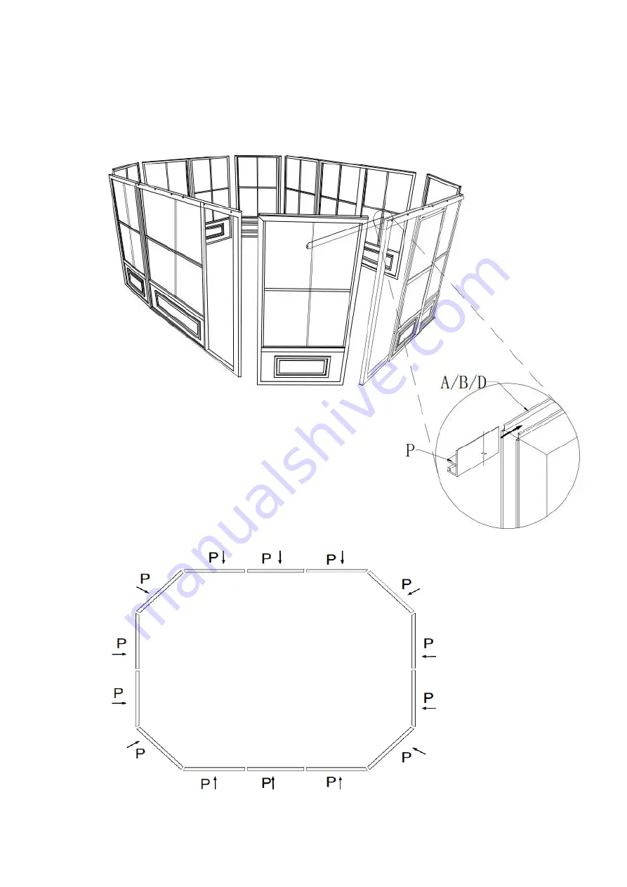 Gazebo penguin 41215MR-12 Скачать руководство пользователя страница 15