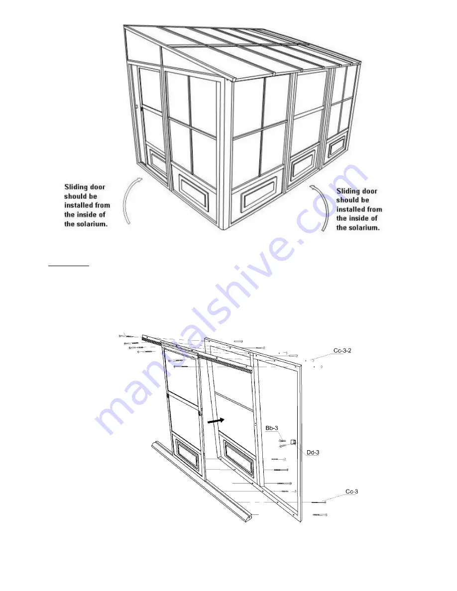 Gazebo penguin W1207 Assembly Instructions Manual Download Page 8