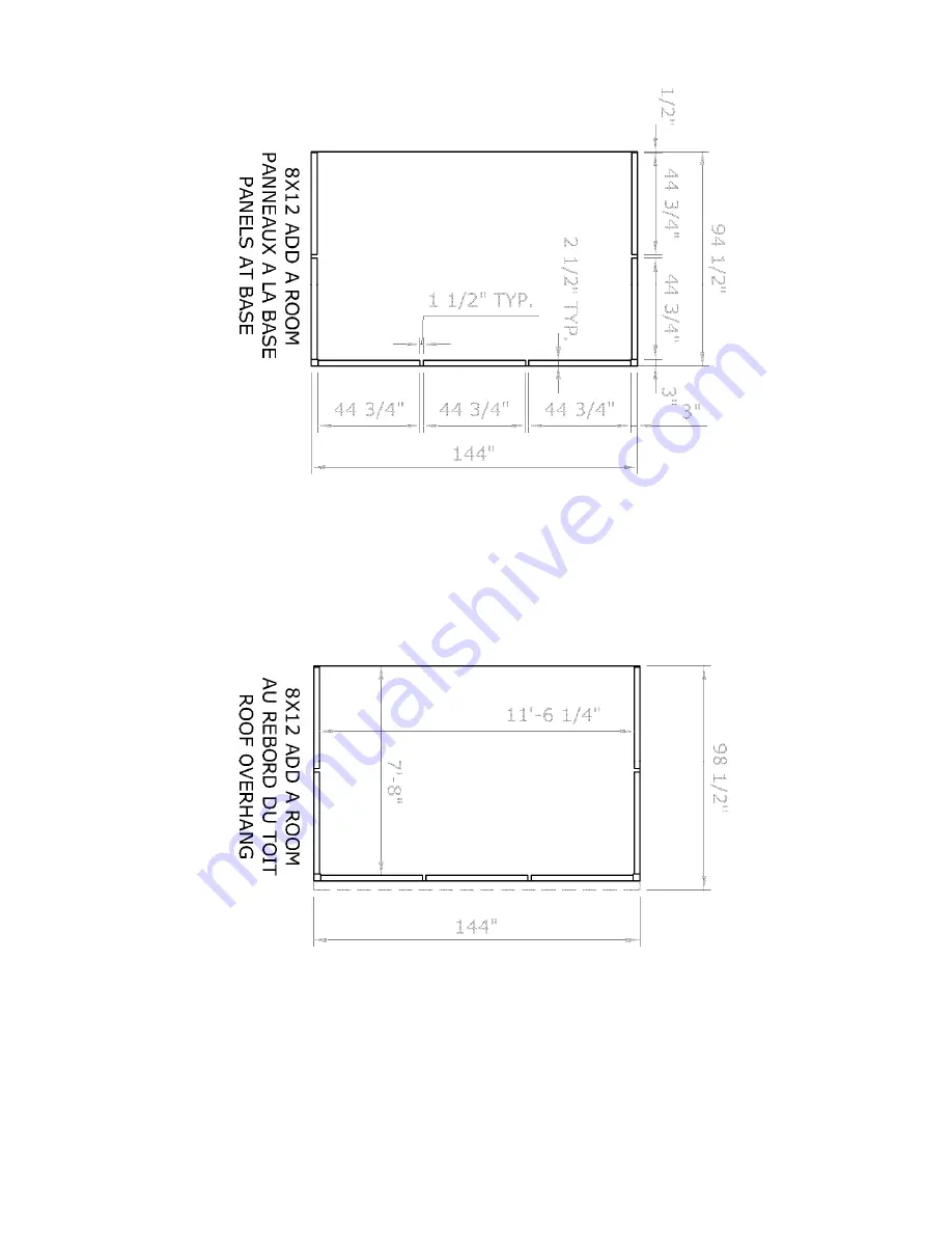 Gazebo penguin W1207 Assembly Instructions Manual Download Page 13