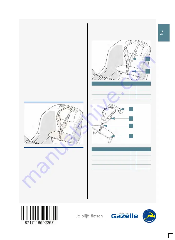 Gazelle 653540100 User Manual Download Page 1