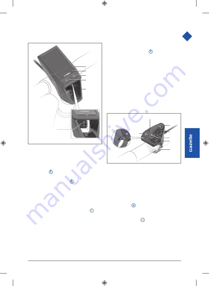 Gazelle Bosch-systeem Quick Start Manual Download Page 53