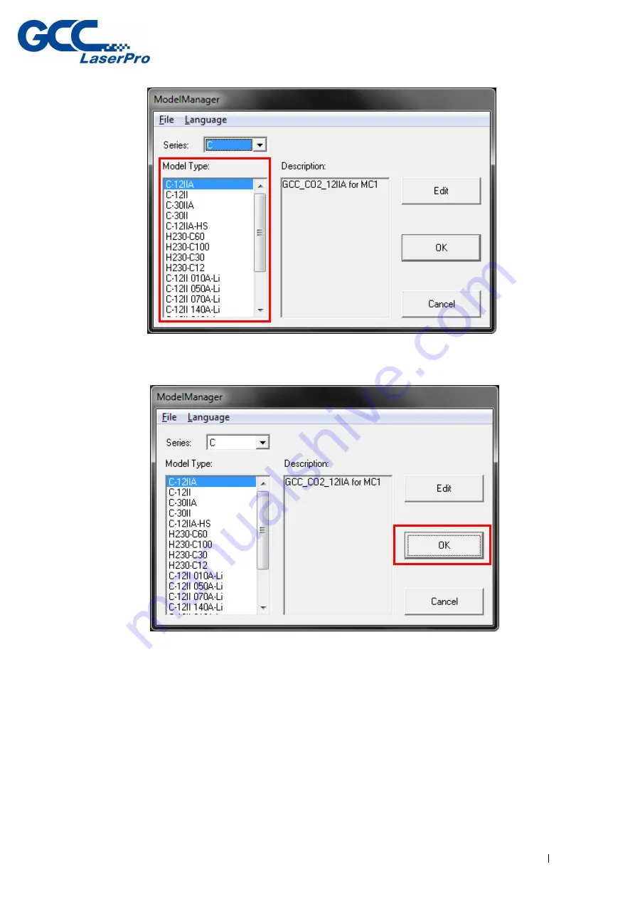 GCC Technologies IFIIS 20JFL User Manual Download Page 48