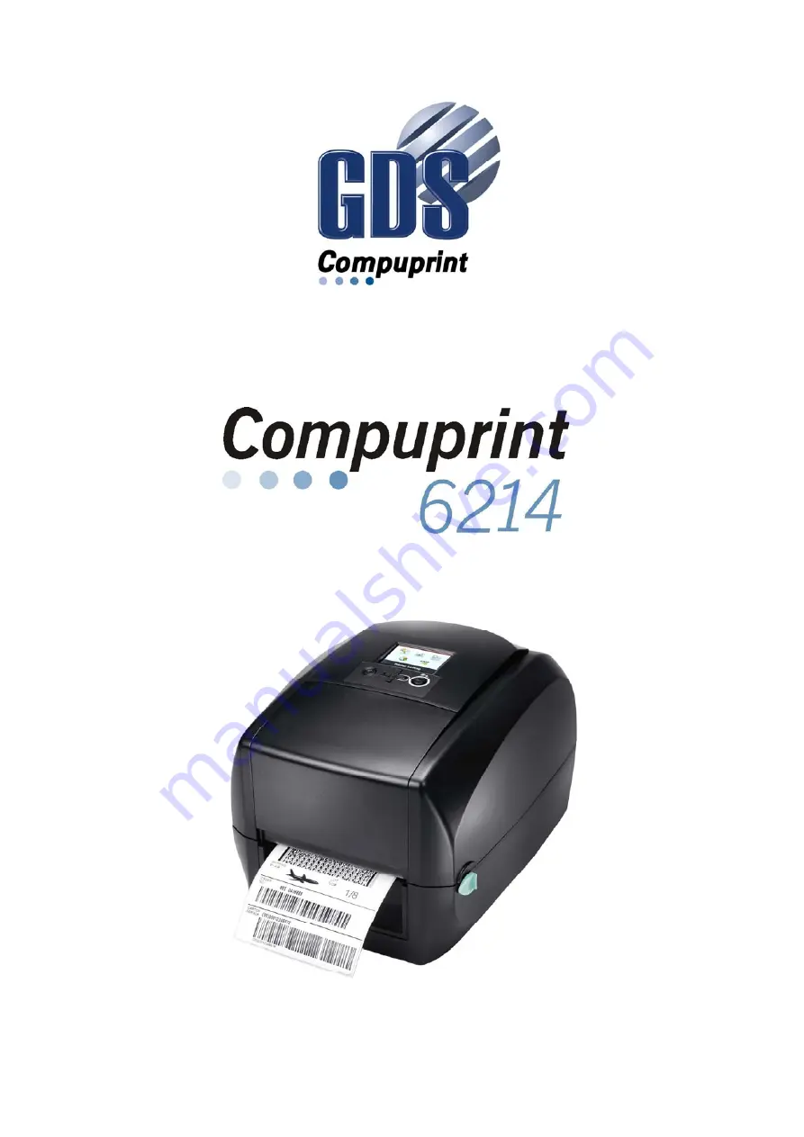 GDS Compuprint 6214 User Manual Download Page 1