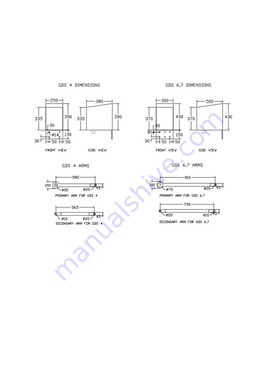 GDS GDS 4 Installation And Maintenance Manual Download Page 4