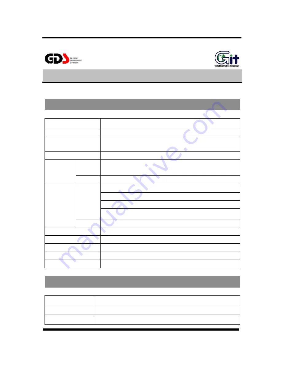 GDS VCI User Manual Download Page 8