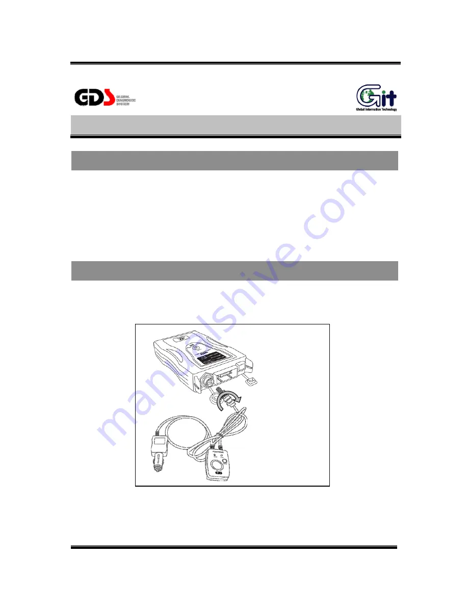 GDS VCI User Manual Download Page 19