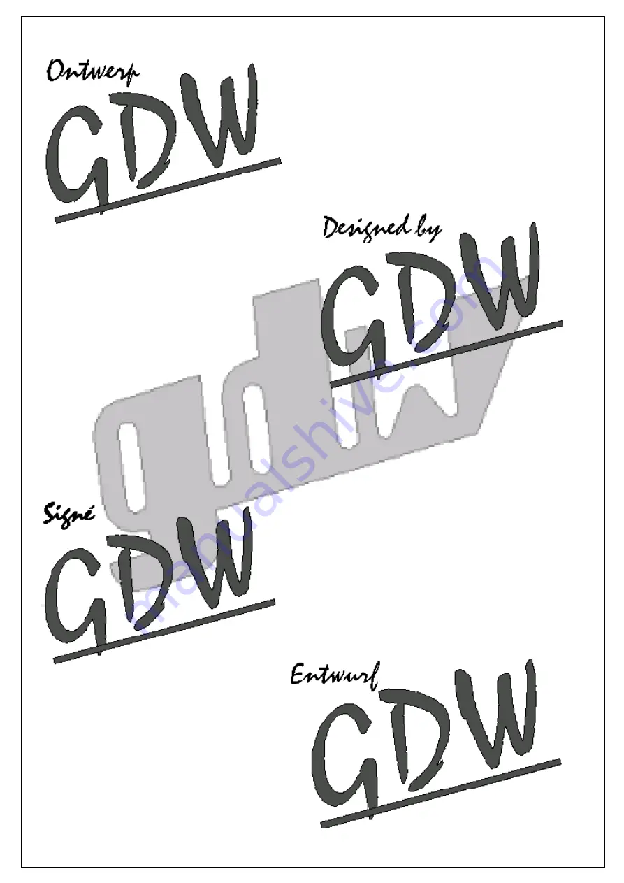 gdw 1177 Fitting Instructions Manual Download Page 8