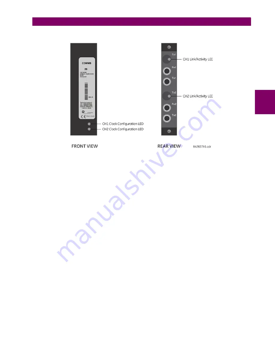 GE Digital Energy L30 Instruction Manual Download Page 93