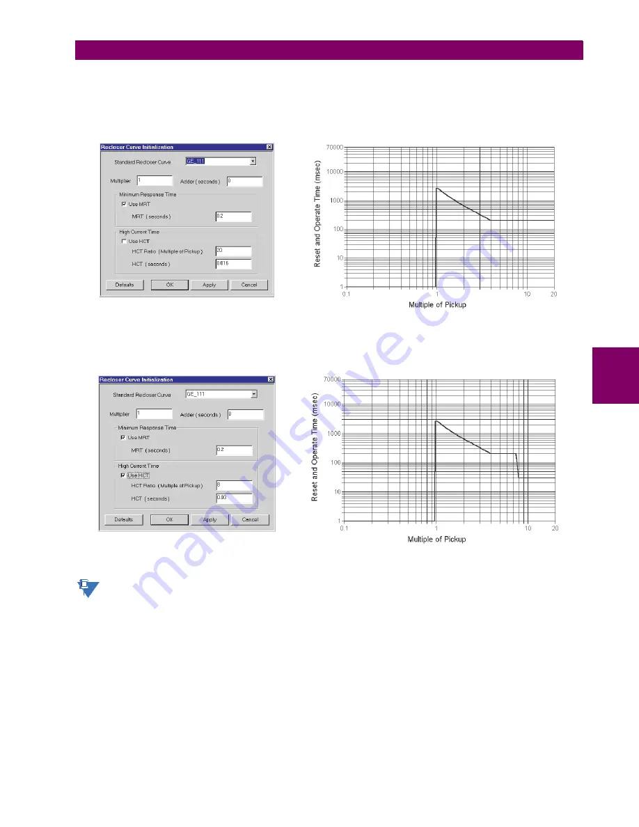 GE Digital Energy L30 Instruction Manual Download Page 217