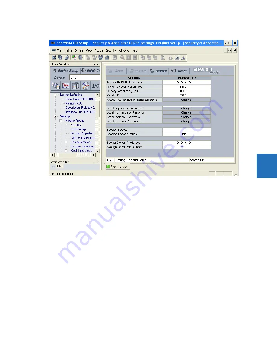 GE Digital Energy L60 Instruction Manual Download Page 147