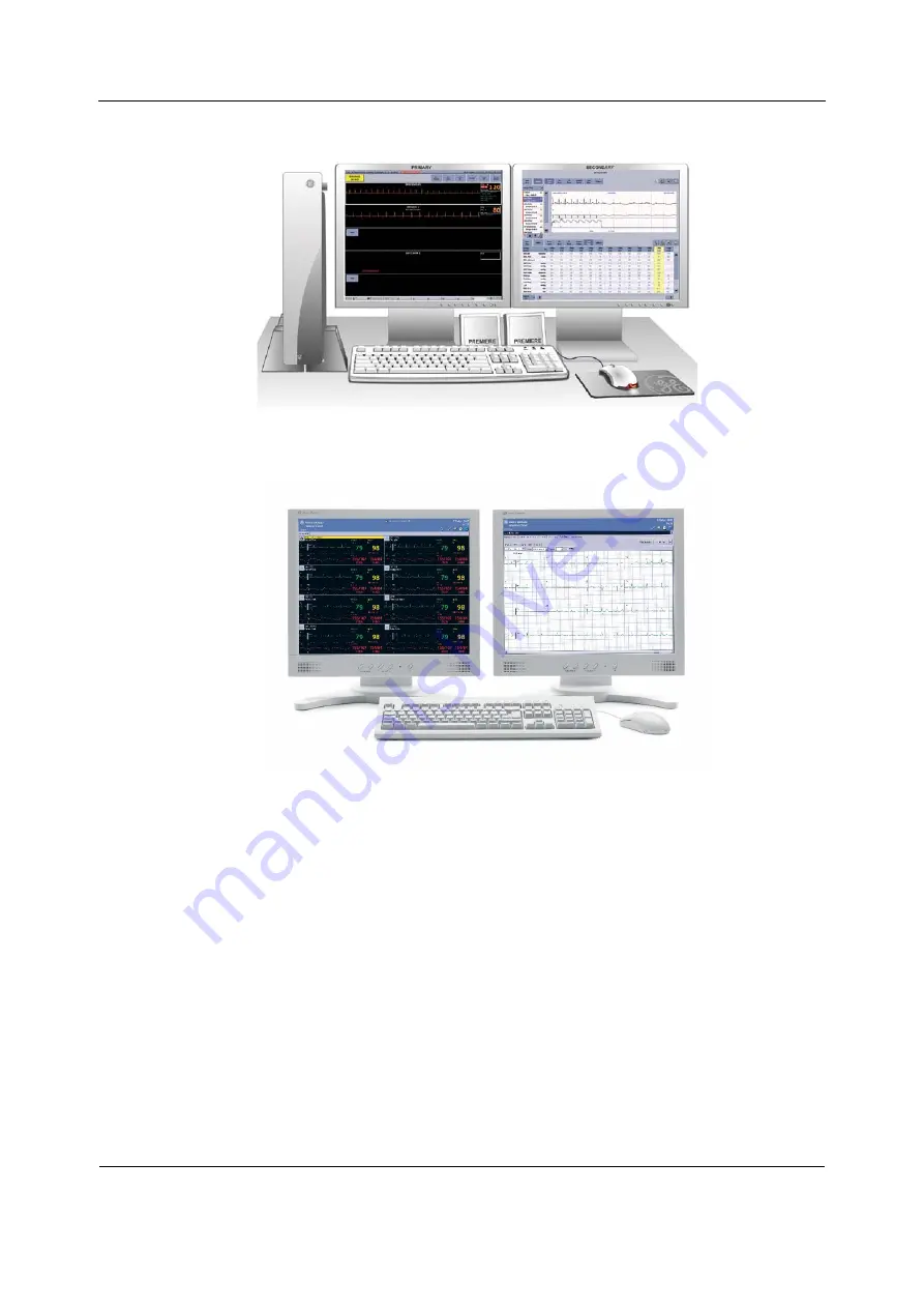 GE HEALTHCARE CARESCAPE Monitor B450 Technical Manual Download Page 21