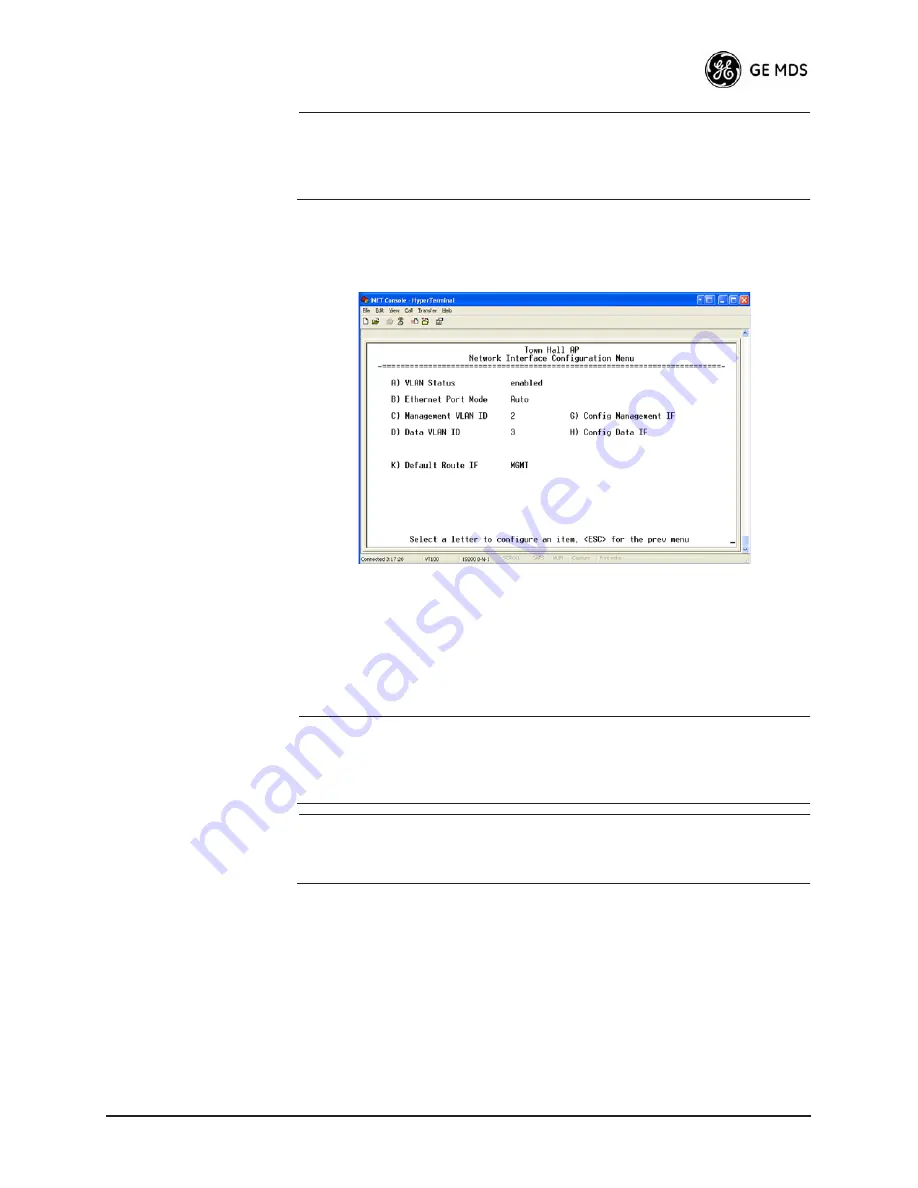 GE MDS MDS iNET 900 Reference Manual Download Page 51