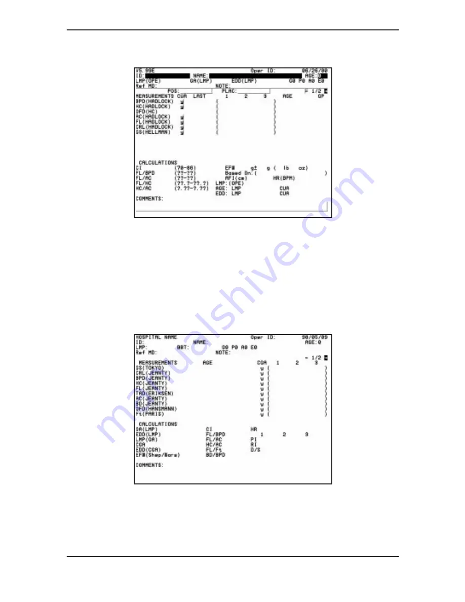 GE Medical Systems 500 User Manual Download Page 289