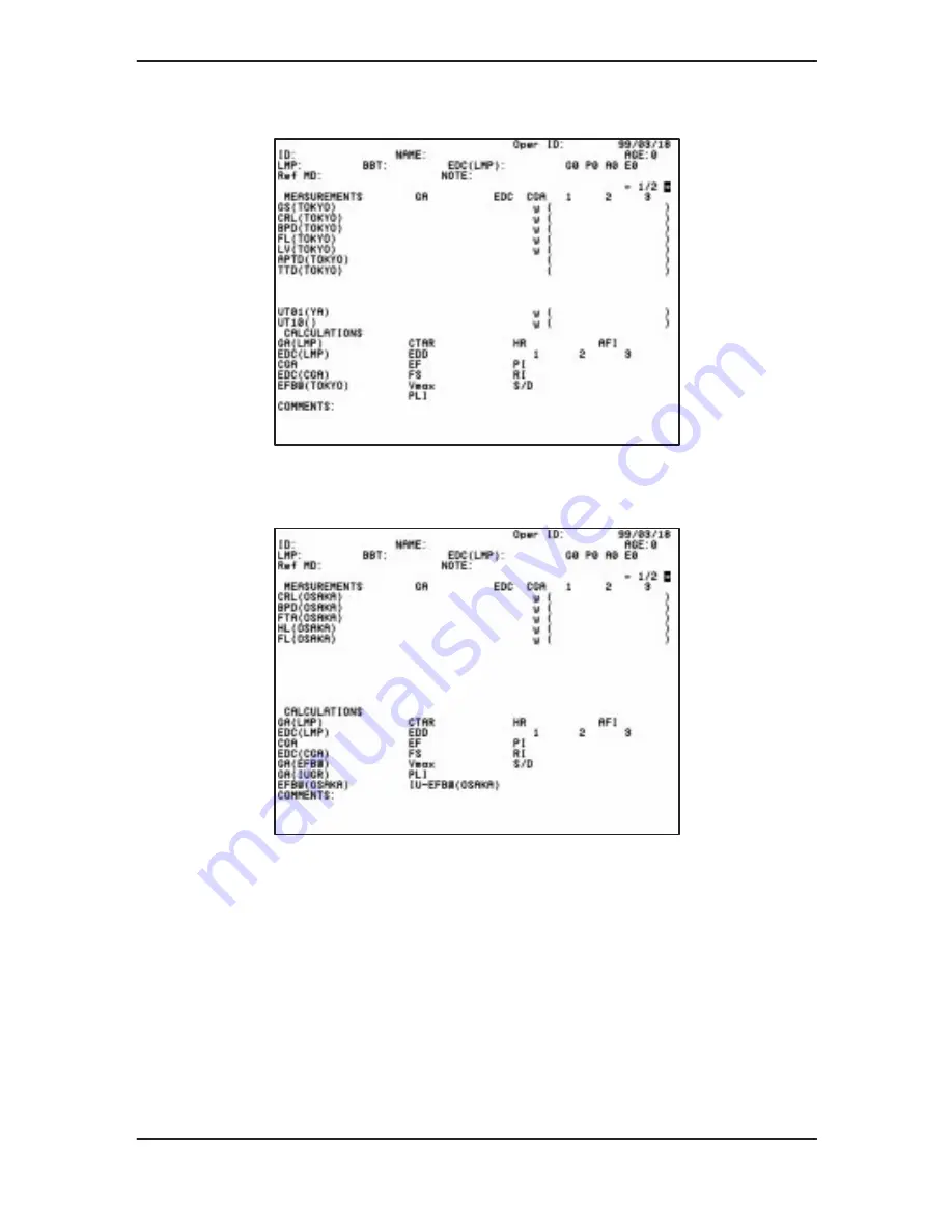 GE Medical Systems 500 User Manual Download Page 290