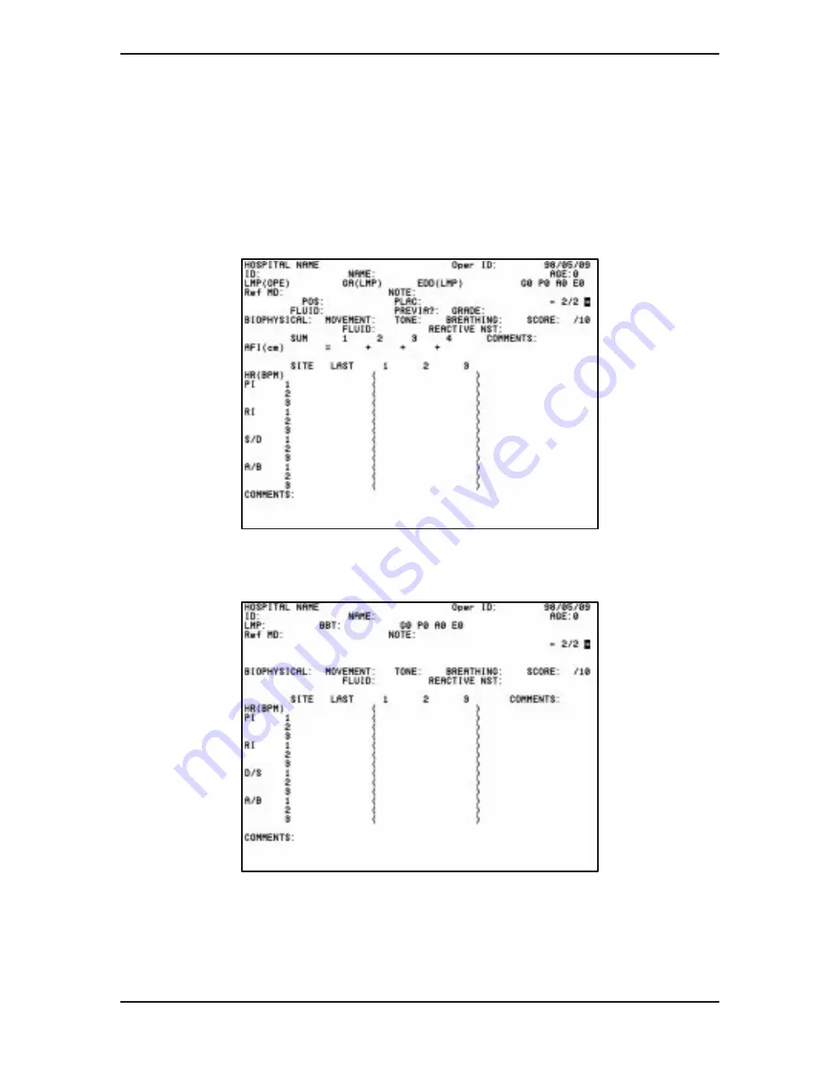 GE Medical Systems 500 User Manual Download Page 292