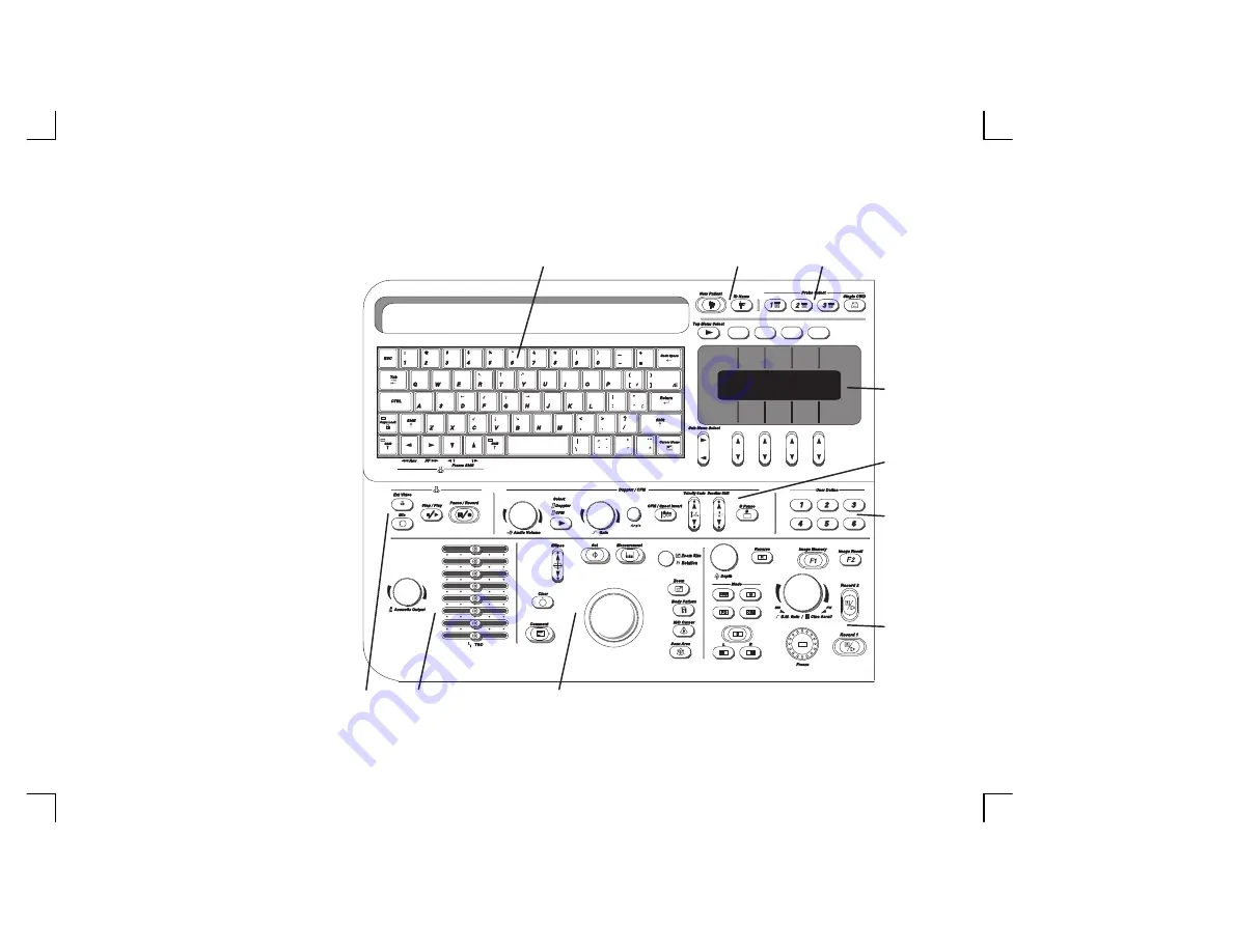 GE Medical Systems LOGIQ 500 Quick Start Manual Download Page 12