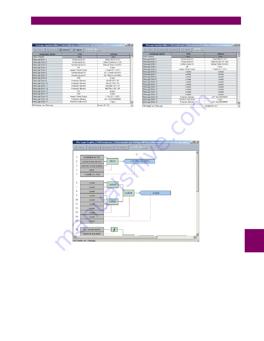 GE Multilin C60 Instruction Manual Download Page 383