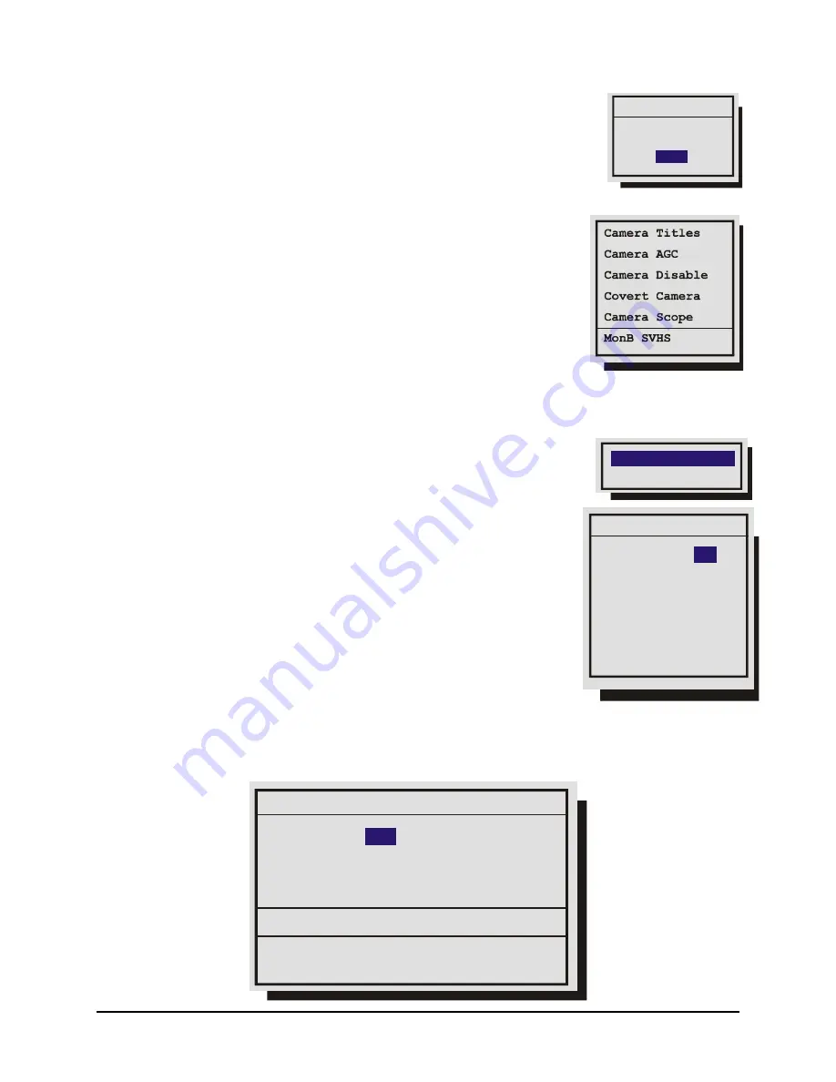 GE Security DVMRe Matrix User Manual Download Page 54