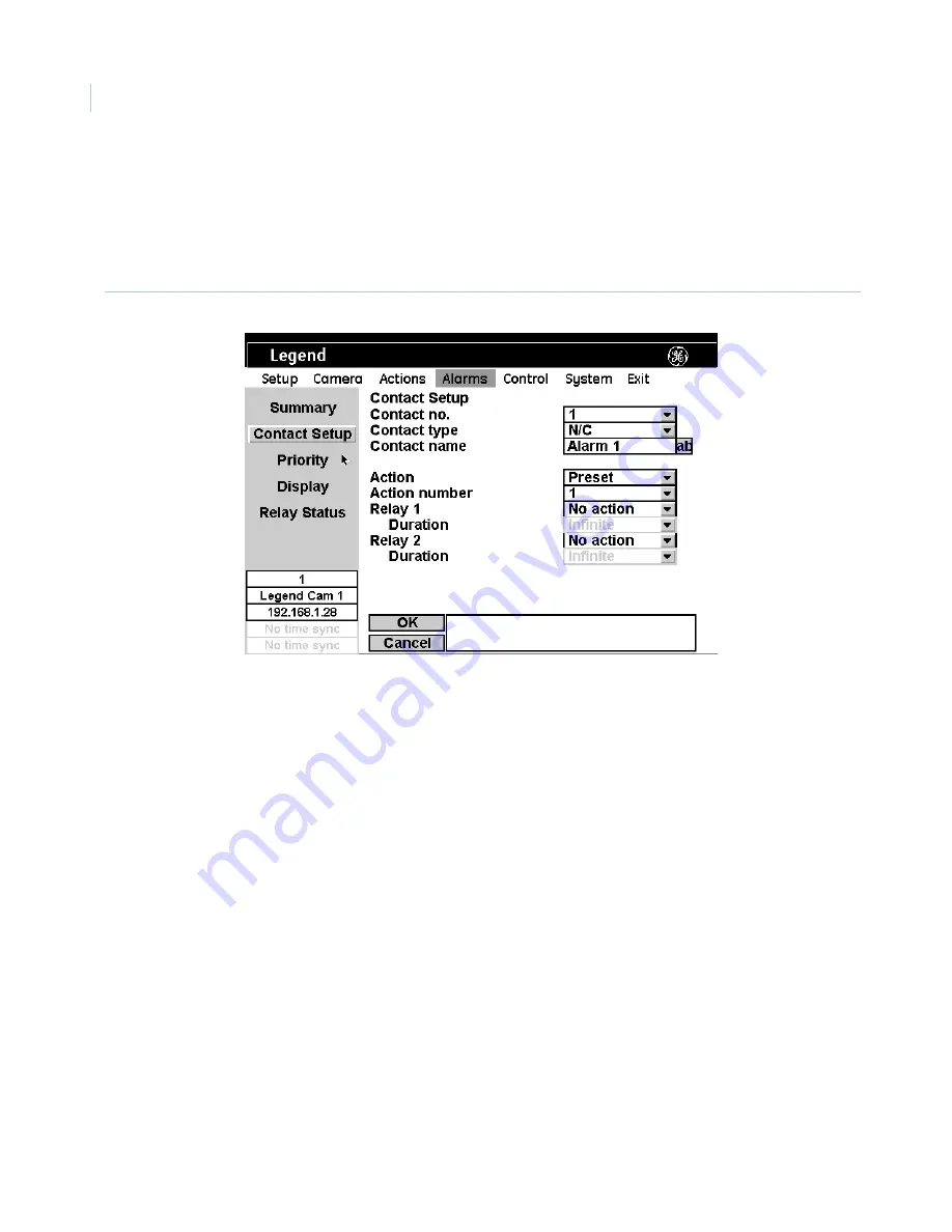 GE Security Legend IP User Manual Download Page 88