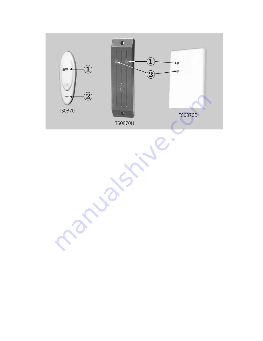 GE Security TS0870x Скачать руководство пользователя страница 4