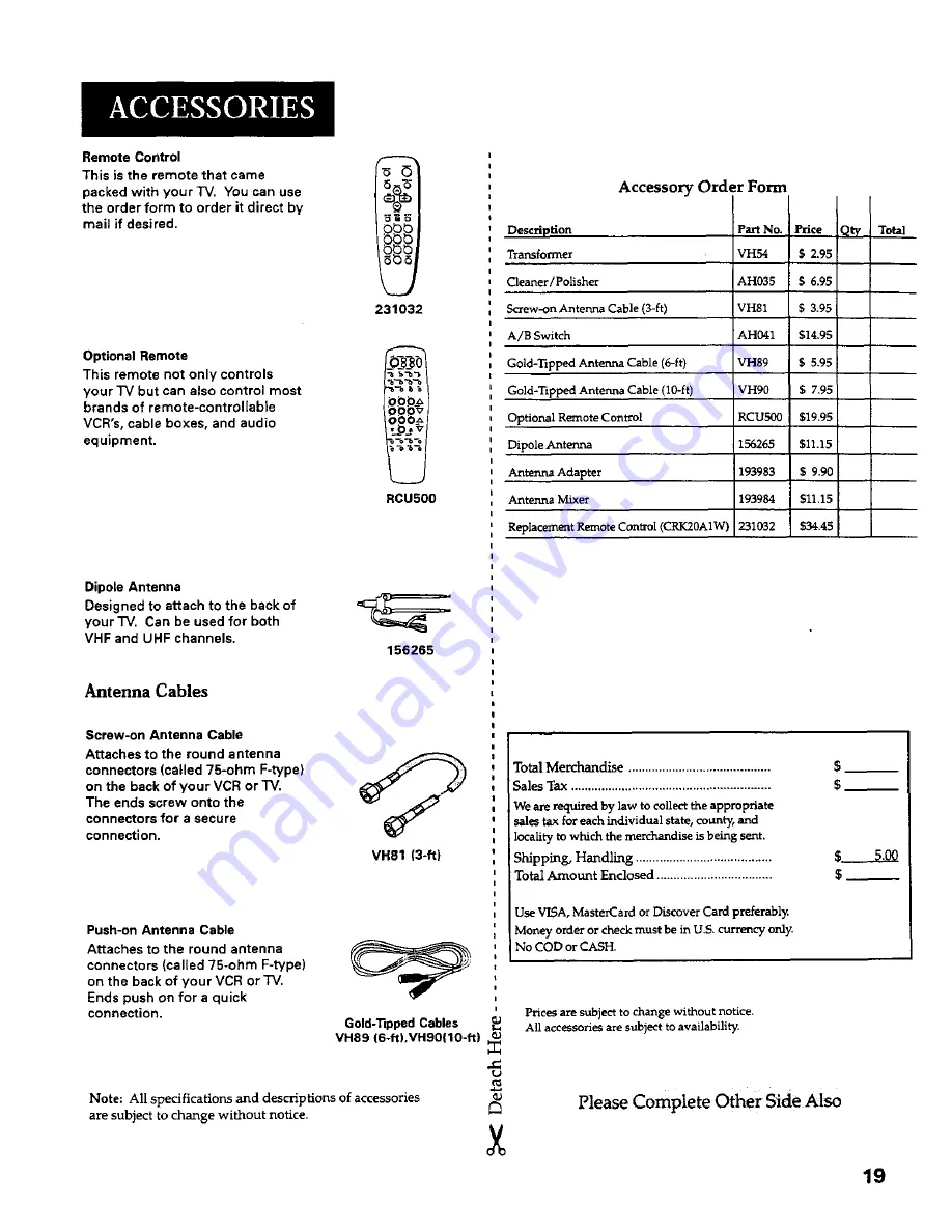 GE 09GP344 User Manual Download Page 21