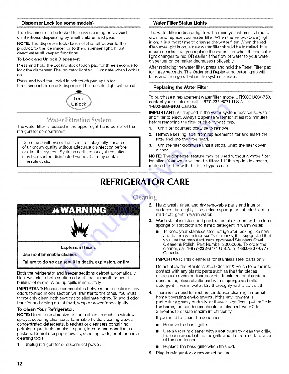 GE 12828181A User Instructions Download Page 12