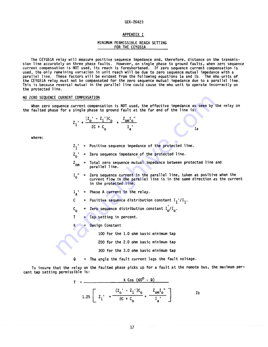 GE 12CEYG51B(-)D Instructions Manual Download Page 19