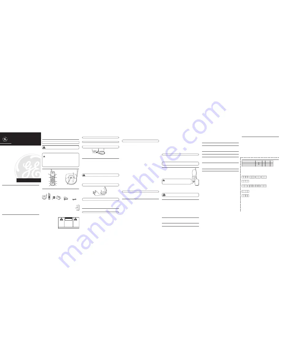 GE 16332130 User Manual Download Page 1