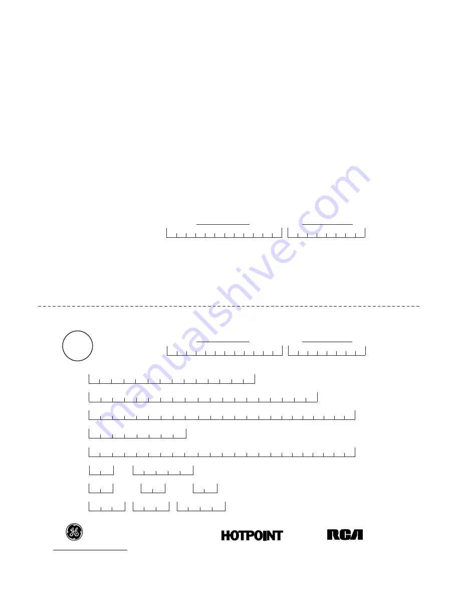 GE 164D3333P171 Owner'S Manual Download Page 58