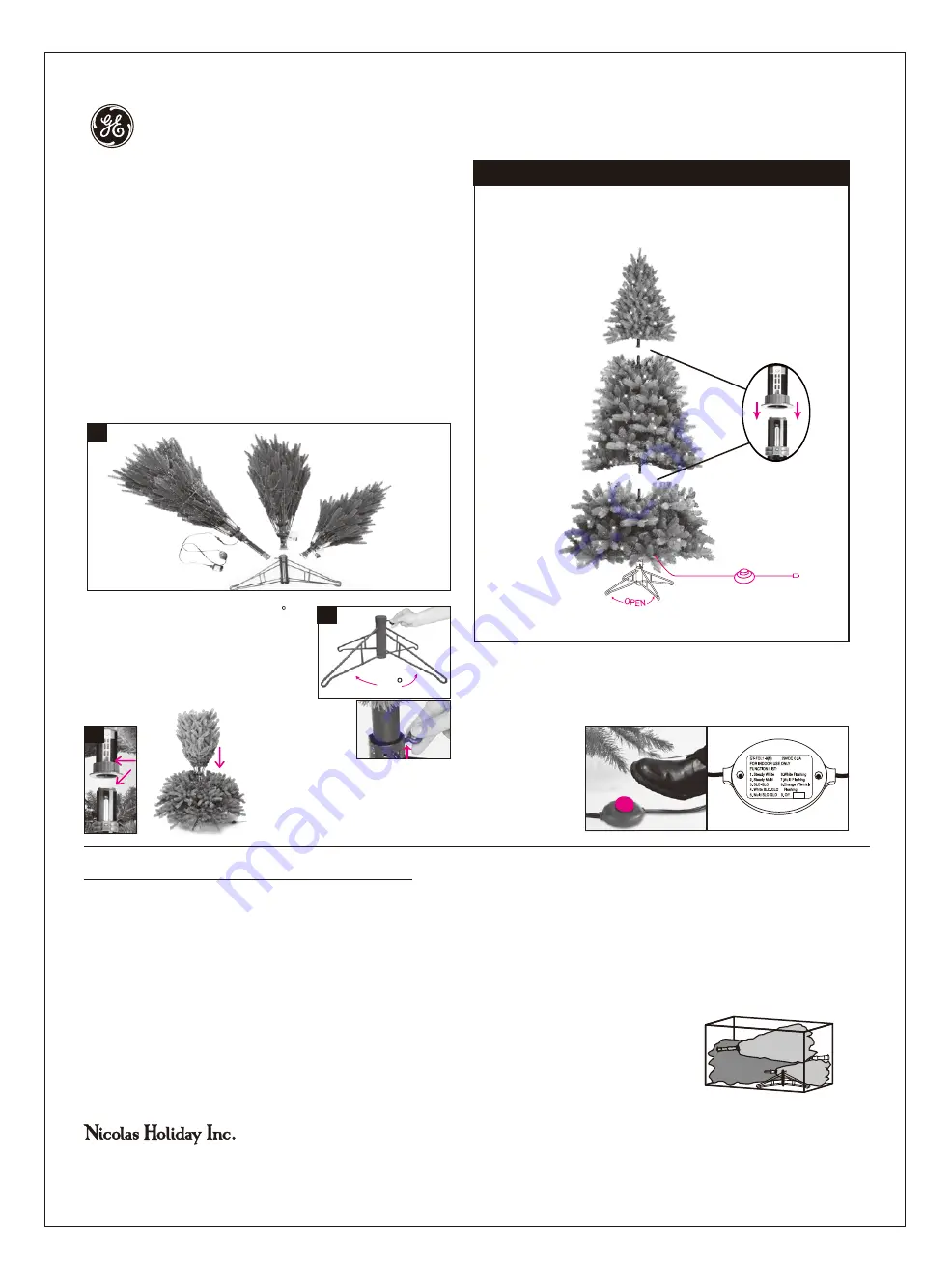 GE 18204 Assembly Instructions Download Page 1