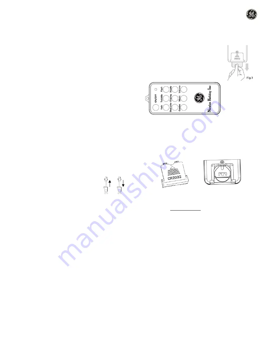 GE 18331HDC Quick Start Manual Download Page 1