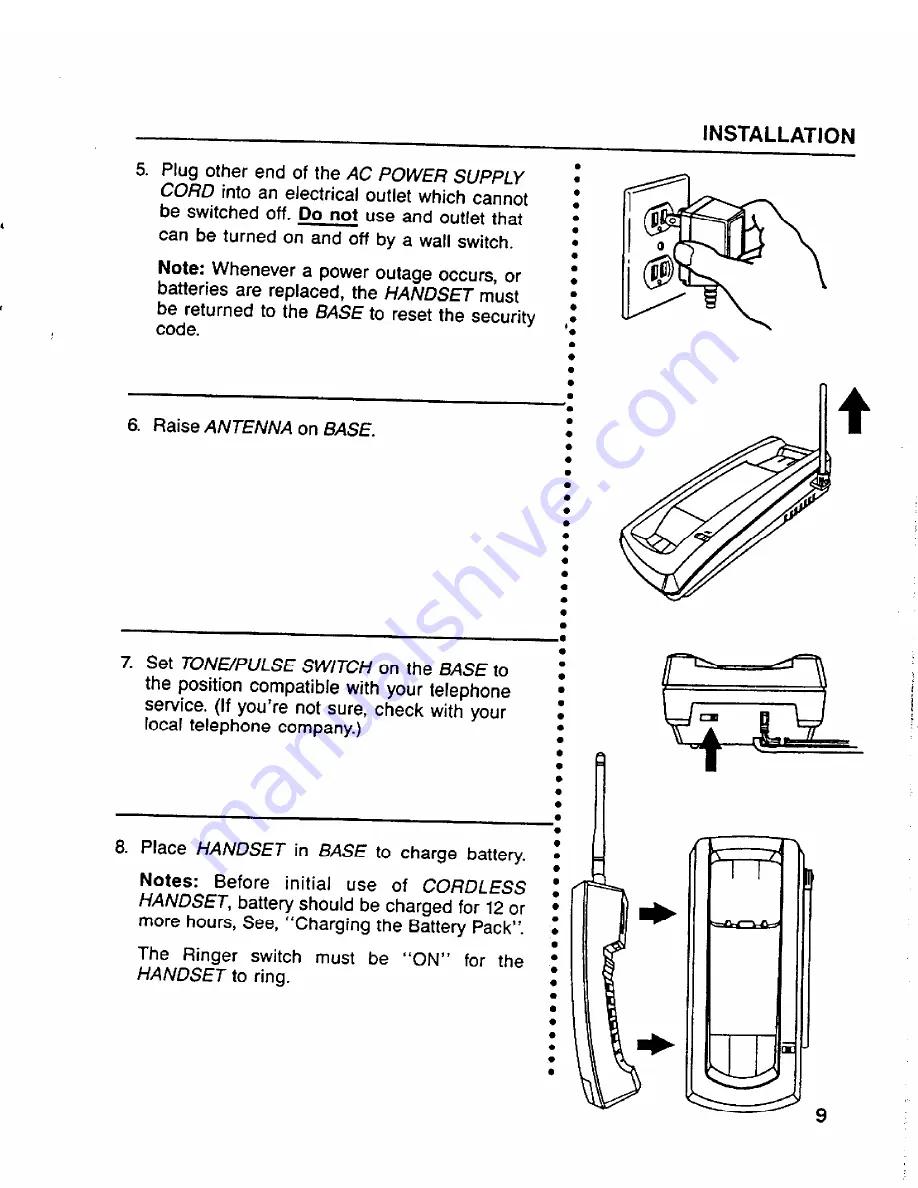 GE 2-9730 User Manual Download Page 9