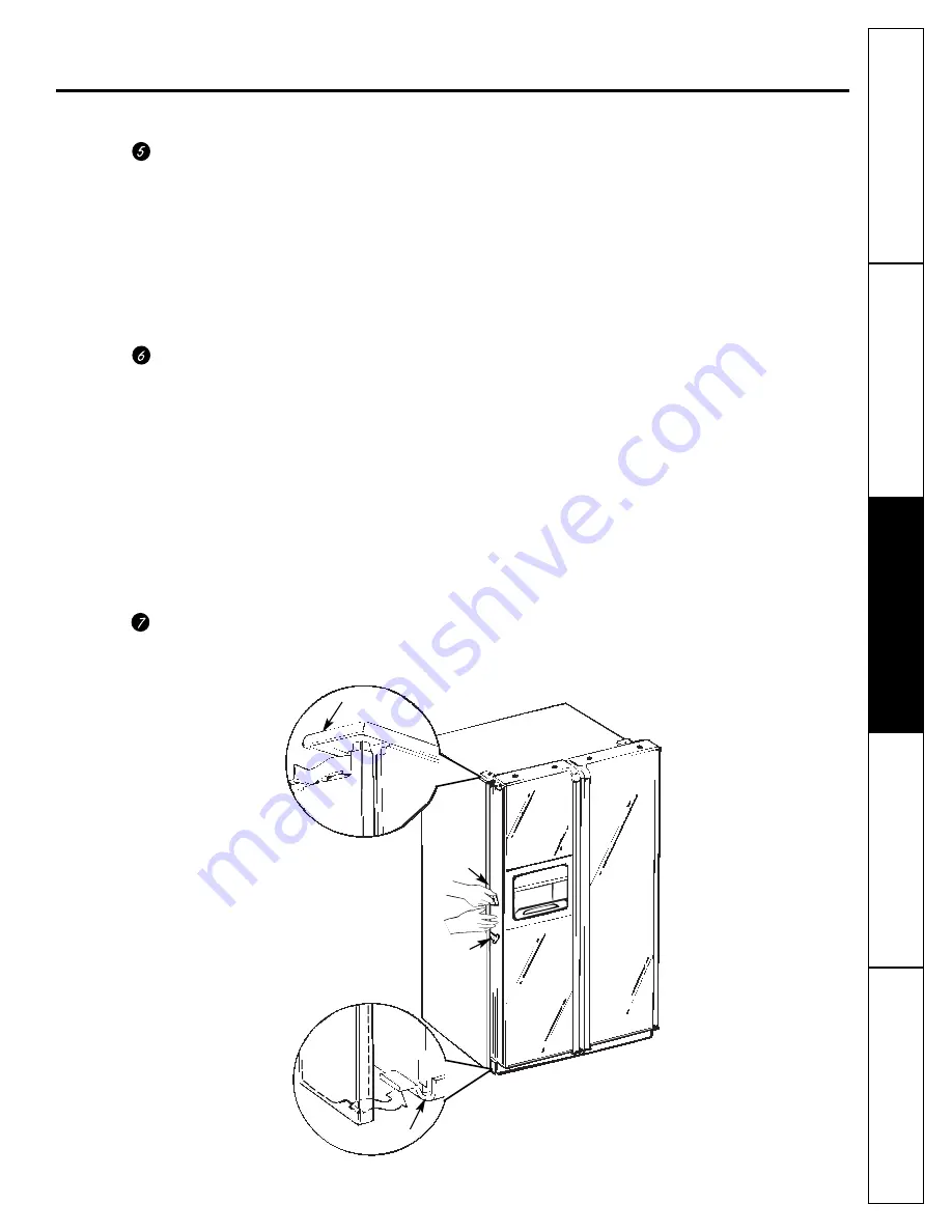 GE 200D2600P010 Owner'S Manual And Installation Download Page 61