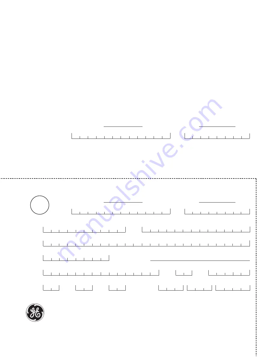 GE 200D8074P043 Owner'S Manual And Installation Download Page 44