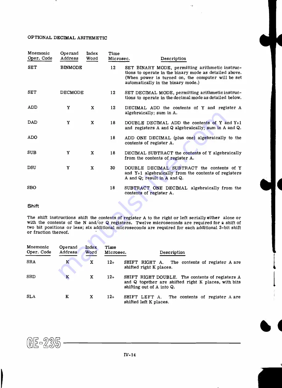 GE 235 System Manual Download Page 39